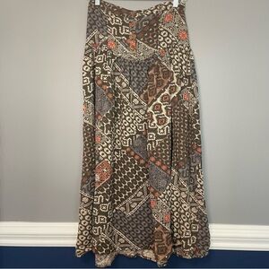 American Rag High Waisted Patterned Boho Women's Skirt M